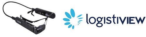 LogistiVIEW software running on Vuzix M400 smart glasses enables warehouse productivity improvement LogistiVIEW software running on Vuzix M400 smart glasses enables warehouse productivity improvement