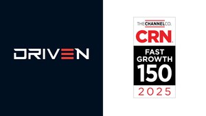 Driven Tech Named to No. 2 Spot on CRN's Fast Growth 150 List for 2025
