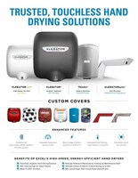 Trusted, touchless hand drying solutions