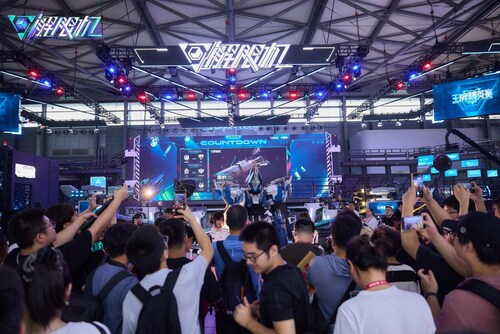 Seasun Games’ Mecha Break attracts lots of game players at ChinaJoyin Shanghai from Aug 1-4.