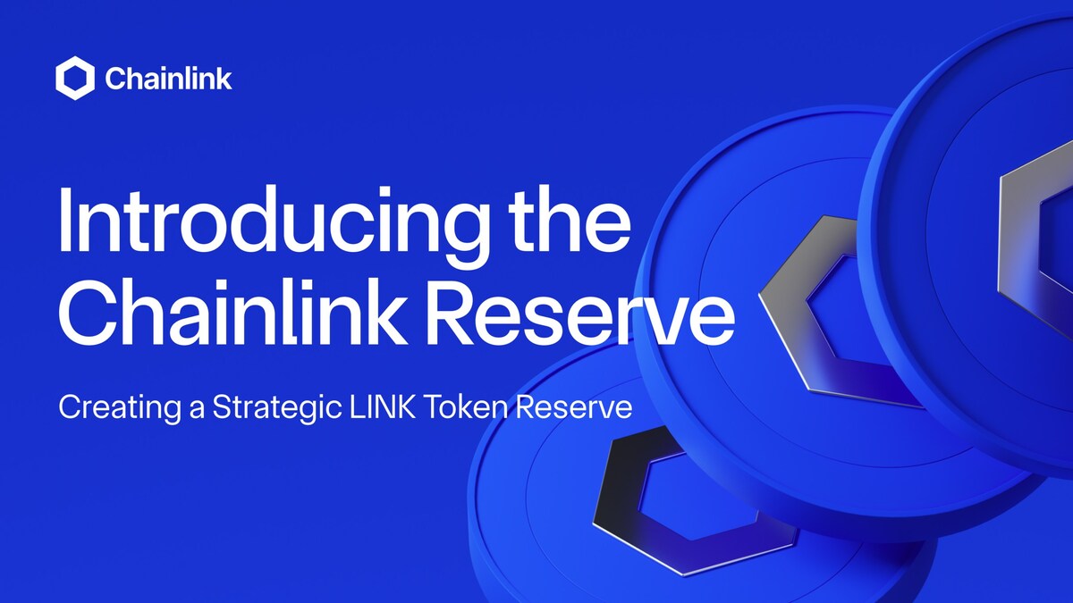 Introducing the Chainlink Reserve: A Strategic LINK Token Reserve Enabling  Chainlink Network Growth