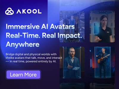 Visit https://akool.com/holographic-avatar
