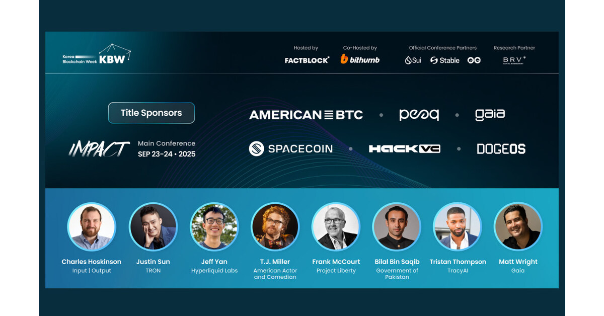 Korea Blockchain Week 2025: Hollywood Stars, NBA Champions, and Blockchain Visionaries Unite at KBW2025: IMPACT Conference