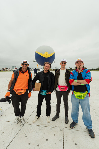 At the center of this aerial showdown was famed YouTuber Casey Neistat. Joining the battle as special guest trainers were the Oculus VR founder Palmer Luckey, ModRetro CEO and co-founder Torin Herndon, and Head of Social Media for GameStop, Joe Fonicello. At the center of this aerial showdown was famed YouTuber Casey Neistat. Joining the battle as special guest trainers were the Oculus VR founder Palmer Luckey, ModRetro CEO and co-founder Torin Herndon, and Head of Social Media for GameStop, Joe Fonicello.