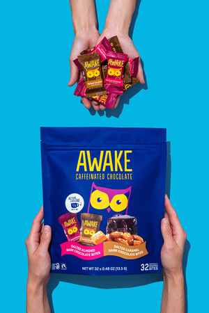 AWAKE Caffeinated Chocolate Makes Delicious Debut in U.S. Costco Warehouses