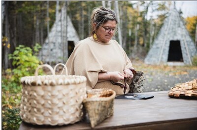 New immersive tourism offering from the Nation Micmac de Gespeg at Forillon National Park