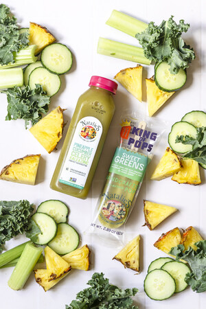 Natalie's Orchid Island Juice Company and King of Pops Unveil "Sweet Greens" Popsicles - A Better‑For‑You Treat