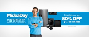 Midea celebra a nova edição do Midea Day com descontos imperdíveis de até 50% por tempo limitado