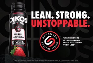 OIKOS® Launches First-of-Its-Kind Cultured Dairy Drink Featuring A Patented Blend of Nutrients Designed to Help Build & Retain Muscle Mass During Weight Loss