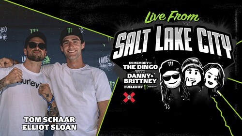 Monster Energy’s UNLEASHED Podcast Welcomes World-Class Skateboarders Tom Schaar and Elliot Sloan on Special Live Episode 507 at X Games Salt Lake City 2025 Monster Energy’s UNLEASHED Podcast Welcomes World-Class Skateboarders Tom Schaar and Elliot Sloan on Special Live Episode 507 at X Games Salt Lake City 2025
