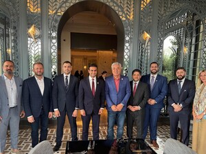 U.S. Congressman Abraham J. Hamadeh Meets Syria's Interim President During USSBC Delegation Visit to Damascus