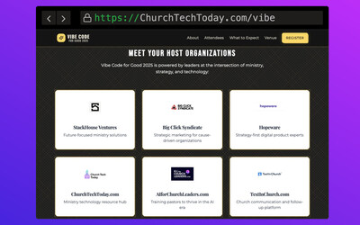 First No-Code Hackathon For Non-Technical Christian Entrepreneurs & Ministry Leaders - 2-day Build-a-thon Event