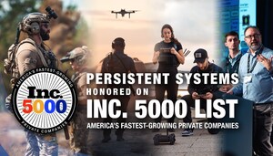 Inc. Magazine names Persistent Systems to Inc. 5000 list of America's fastest-growing private companies