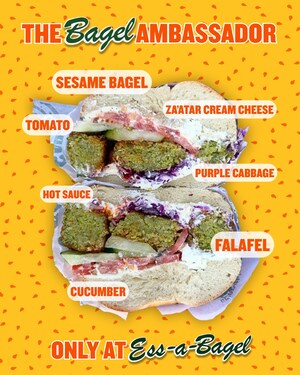 BagelUp Is Announcing that Sam Silverman Is Being Honored by Ess-a-Bagel to Debut the Bagel Ambassador Sandwich: A Spicy, Crunchy Nod to NYC's Bagel Tastemaker