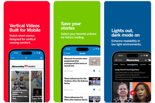 Changes to Newsday's App