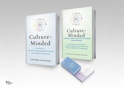 Adriana Vaccaro, founder and CEO of Culture Redesigned, launches the Culture-Minded Consultant Certification™—a bold new program designed to equip human resources professionals and executives to become the architects of organizational culture. The certification blends cutting-edge neuroscience, Six Sigma management principles, and insights from Vaccaro’s book, "Culture-Minded: Six Tools to Transform Organizational Culture and Empower Humanity." Adriana Vaccaro, founder and CEO of Culture Redesigned, launches the Culture-Minded Consultant Certification™—a bold new program designed to equip human resources professionals and executives to become the architects of organizational culture. The certification blends cutting-edge neuroscience, Six Sigma management principles, and insights from Vaccaro’s book, "Culture-Minded: Six Tools to Transform Organizational Culture and Empower Humanity."
