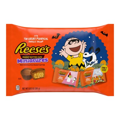 REESE’S Miniatures, featuring the beloved Peanuts® gang
