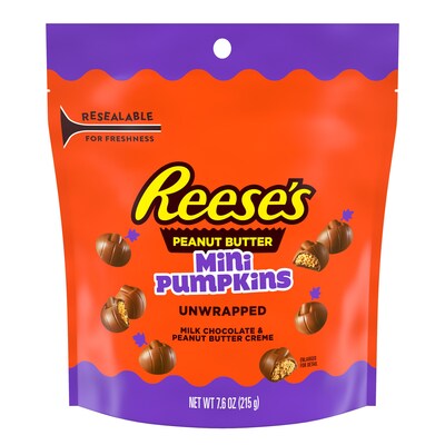 REESE’S Mini Pumpkins Unwrapped