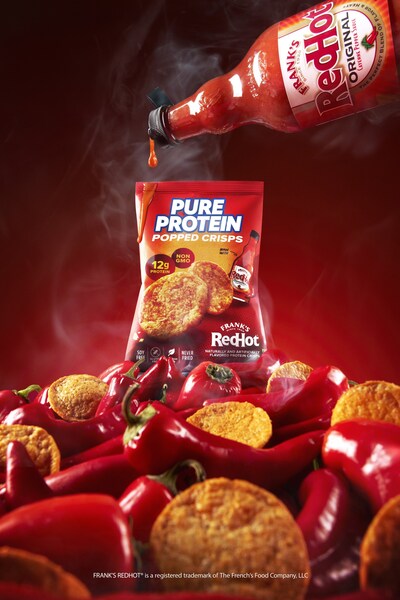 Pure Protein Frank’s RedHot Popped Crisps