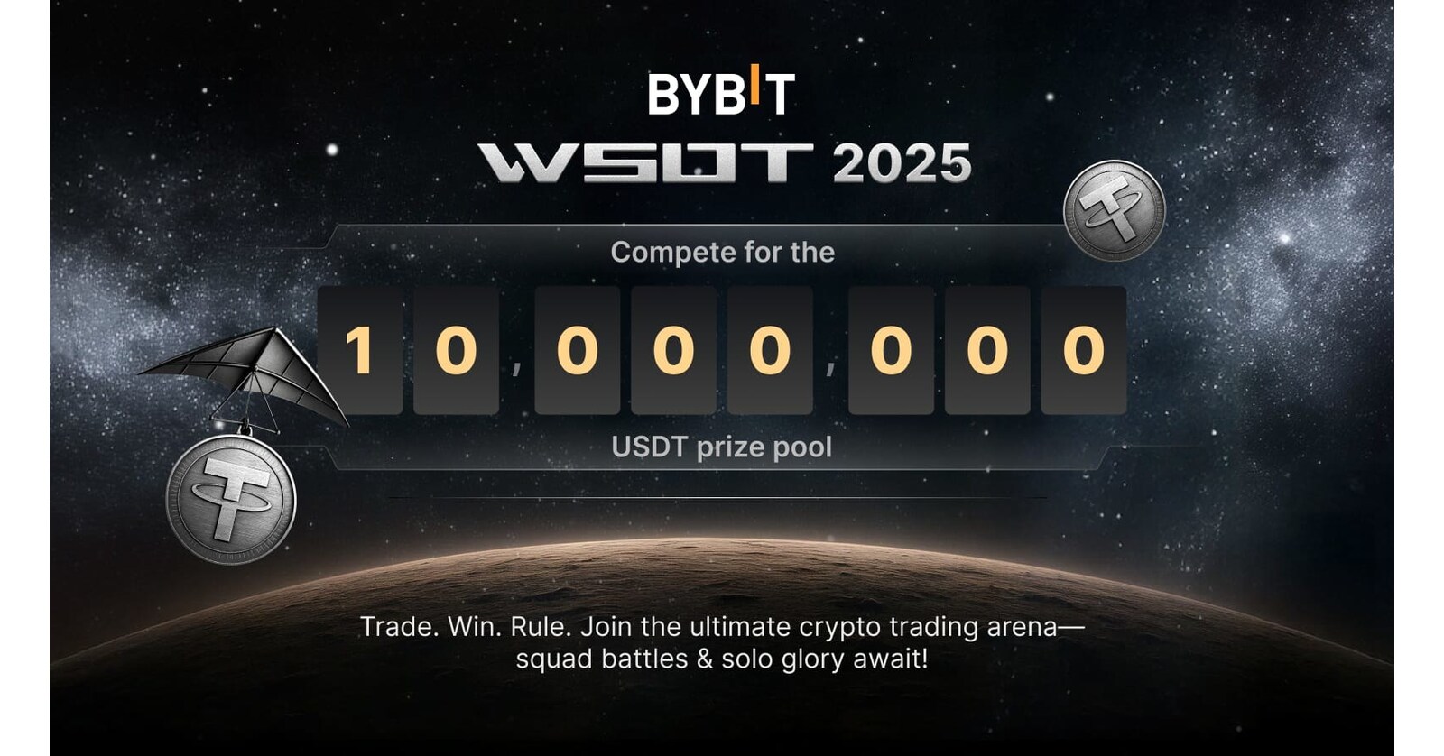 Bybit hervormt WSOT 2025 met een prijzenpot van 10 miljoen USDT zonder  instapdrempels