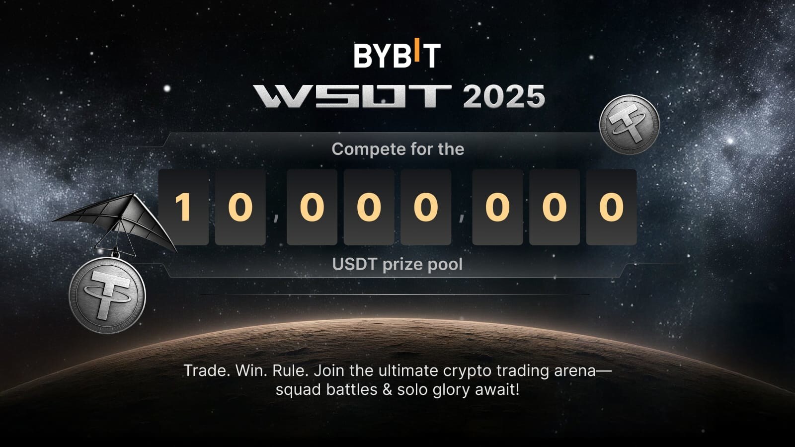 Bybit gestaltet WSOT 2025 mit einem Preispool von 10 Millionen USDT und ohne Einstiegshürden neu