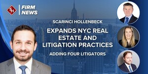 Scarinci Hollenbeck Expands NYC Real Estate and Litigation Practices, Adding Four Litigators