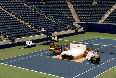 IHG Hotels & Resorts' Bed on the Baseline IHG Hotels & Resorts' Bed on the Baseline