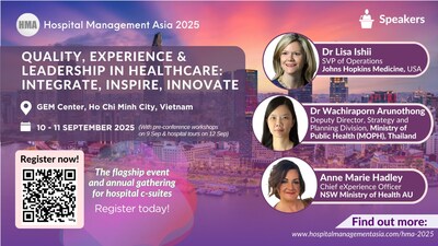 Register to HMA 2025 and join the largest healthcare leaders gathering in Asia!