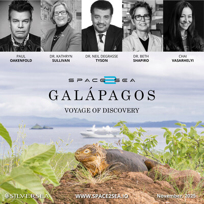 Paul Oakenfold joins Space2Sea Galapagos, along with Astrophysicist Neil deGrasse Tyson, Astronaut Kathy Sullivan, Colossal’s Chief Scientist and evolutionary biologist Beth Shapiro and Oscar-winning filmmaker Chai Vasarhelyi