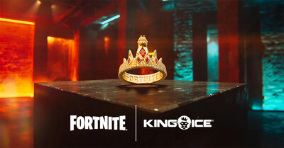 Fortnite x King Ice - Victory Crown Ring