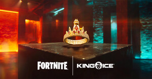 King Ice Levels Up Again with Second Officially Licensed Fortnite Jewelry Drop Launching August 14