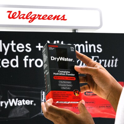 Looking for DryWater’s best-selling no-stevia flavor? Raspberry Lemon is now on shelves at Walgreens — available in 2,000+ stores nationwide.