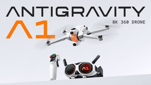 Antigravity A1: The World's First 8K 360 Drone
