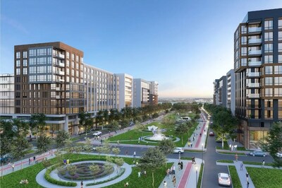 New Jersey Community Capital has made an $8.6 million preferred equity investment in Cove Point, part of Jersey City's Bayfront Redevelopment Project. The 100-acre waterfront site will feature up to 8,000 housing units, retail space, and parks, with 35% of Cove Point’s units designated as affordable or workforce housing. Photo Credit: Minno and Wasko.
