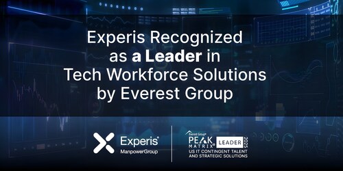 Experis named a Leader in Everest Group's U.S. IT Contingent Talent and Strategic Solutions PEAK Matrix® Assessment 2025.