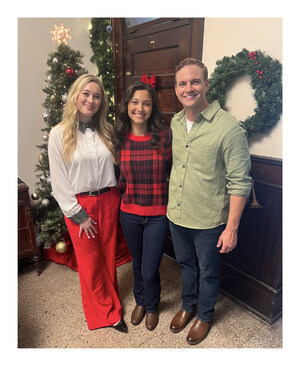 Great American Media Announces A Belle Christmas, a New Original Movie, Starring Ash Tsai, Marshall Williams, and Julia Reilly