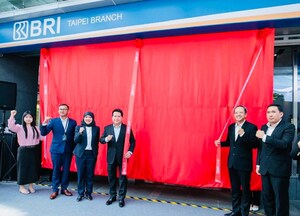 BRI設立台北分行，為36萬名印尼移工提供金融服務