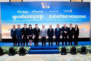 Wing Bank與新加坡航空聯合推出柬埔寨積分裡程兌換計劃