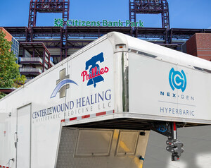 Philadelphia Phillies Expand Groundbreaking Partnership with NexGen Hyperbaric into Multi-Year Agreement, Becoming the First MLB Team to Invest in Mobile HBOT