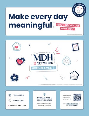MDH Network is Booming - Fall Hiring Event Offers Instant Interviews and $2,500 Bonuses
