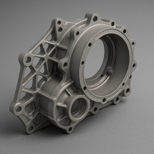 Image: Concept rendering of a titanium gearbox housing, illustrating the types of parts under evaluation for Vittori’s additive roadmap. Image: Concept rendering of a titanium gearbox housing, illustrating the types of parts under evaluation for Vittori’s additive roadmap.
