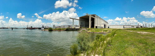 Mill Steel's new larger production facility located on The Port of Houston.
