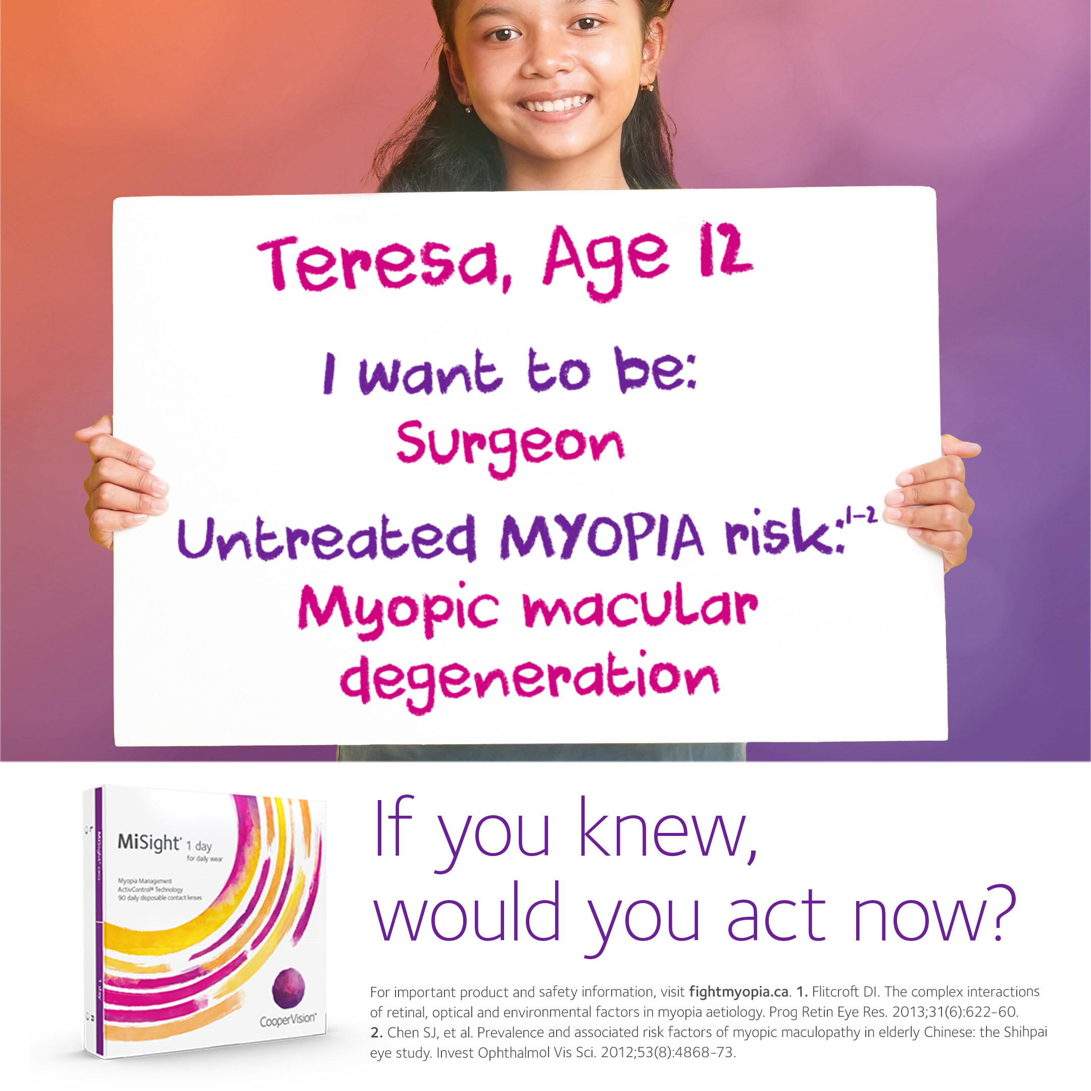 CooperVision Teresa (CNW Group/CooperVision)