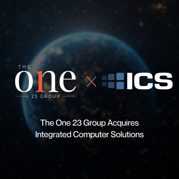 The One 23 Group Acquires Integrated Computer Solutions, Expanding Mission IT-Capabilities in National Security Markets