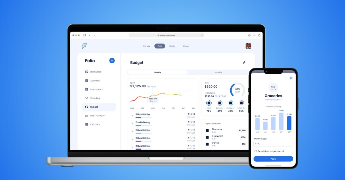 Fruition Launches Zero-Based Budget Tool to Support 64% of U.S. Households with No Long Term Financial Plan