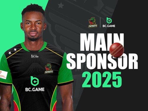 El logotipo de la marca que aparecerá en la parte delantera de las camisetas del equipo (PRNewsfoto/BC.GAME) El logotipo de la marca que aparecerá en la parte delantera de las camisetas del equipo (PRNewsfoto/BC.GAME)