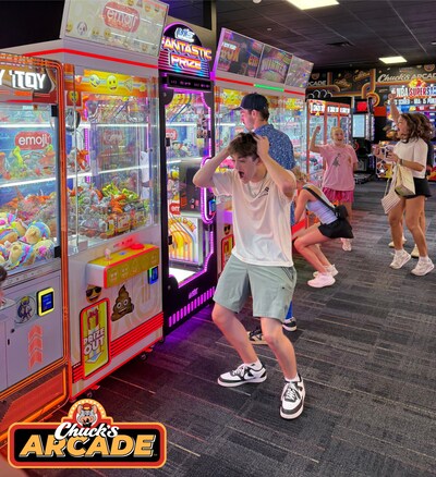 CHUCK E. CHEESE UNVEILS CLAWCADE-POWERED CHUCK’S ARCADE™ AT BREA MALL.