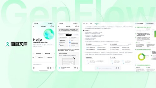 Baidu Wenku and Netdisk Launch GenFlow 2.0, Deploying Over 100 AI Agents Simultaneously Baidu Wenku and Netdisk Launch GenFlow 2.0, Deploying Over 100 AI Agents Simultaneously
