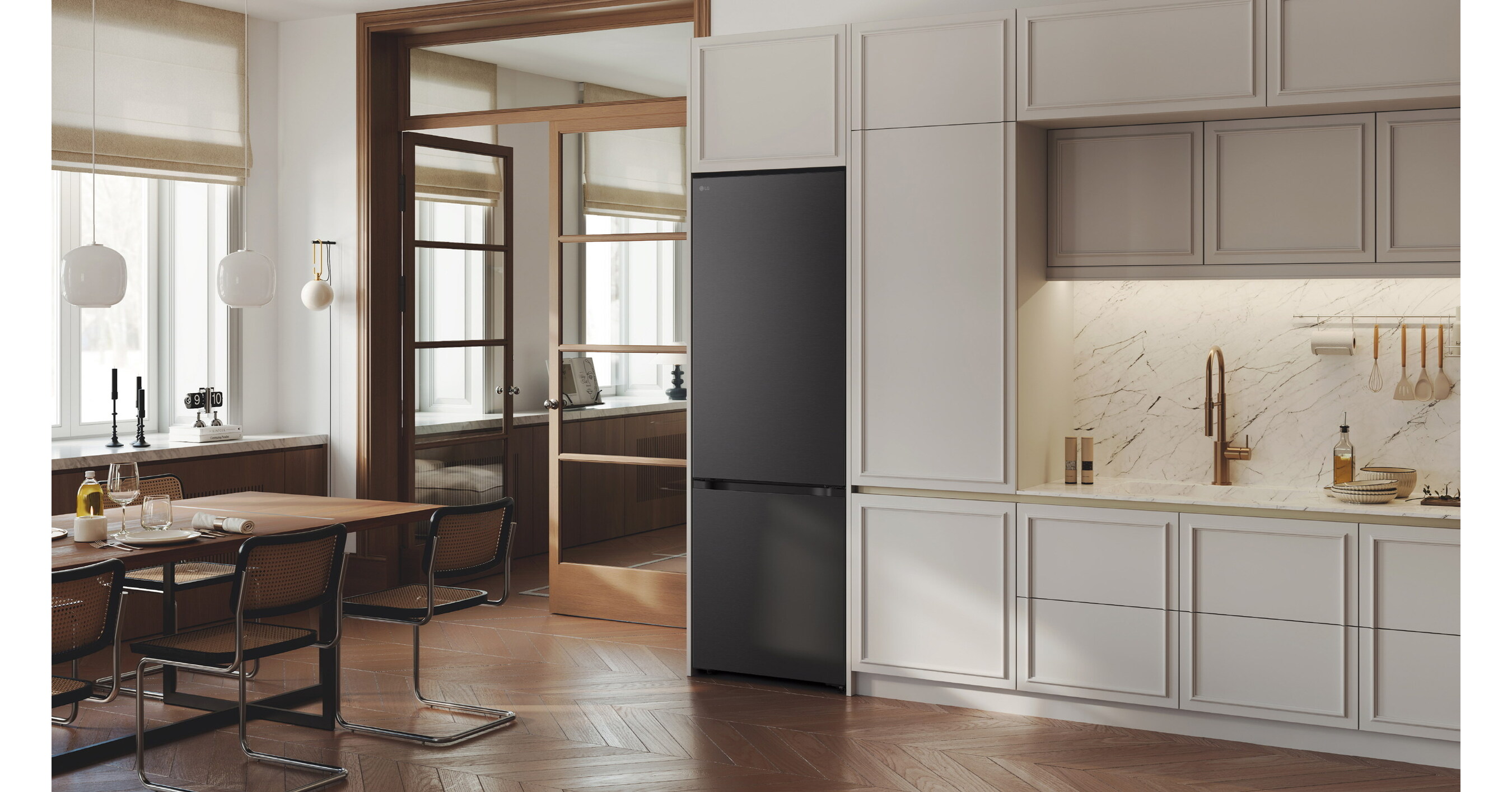 LG PRESENTS NEW SPACE- AND ENERGY-EFFICIENT REFRIGERATOR LINEUP AT IFA 2025