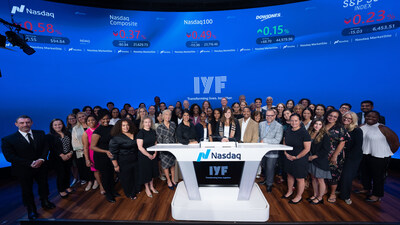 The International Youth Foundation (IYF), in partnership with The Burberry Foundation, joined global partners and young leaders at the Nasdaq MarketSite in Times Square to ring the Closing Bell in celebration of International Youth Day. The International Youth Foundation (IYF), in partnership with The Burberry Foundation, joined global partners and young leaders at the Nasdaq MarketSite in Times Square to ring the Closing Bell in celebration of International Youth Day.